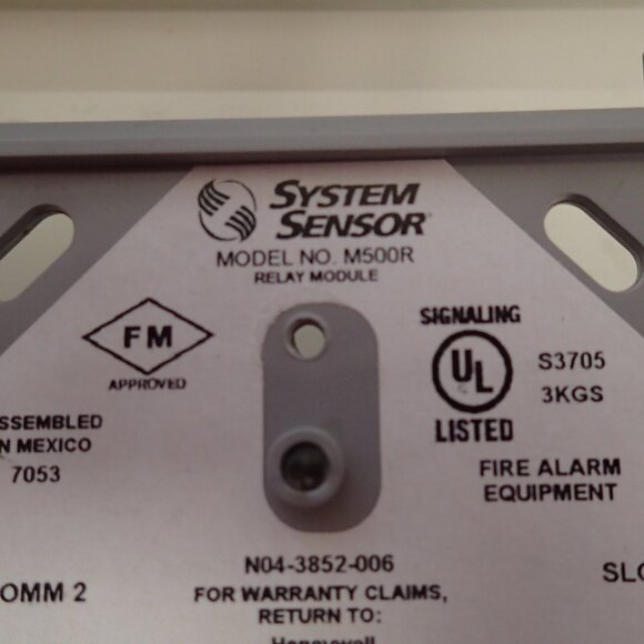 System Sensor M500R Relay Module - Picture 3 of 7